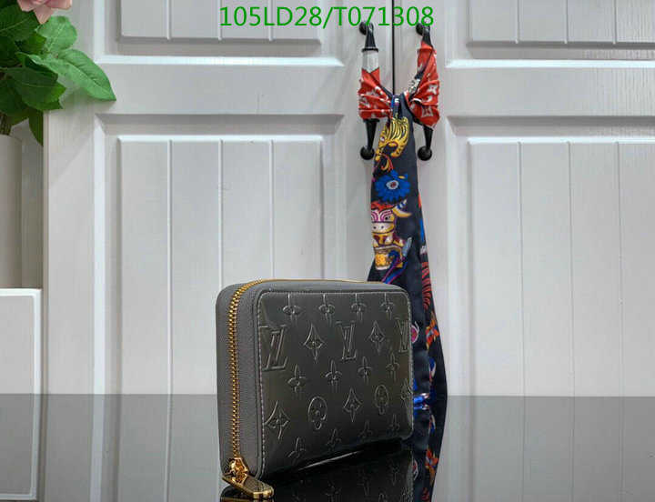 LV Bags-(Mirror)-Wallet-,Code: T071308,$: 105USD