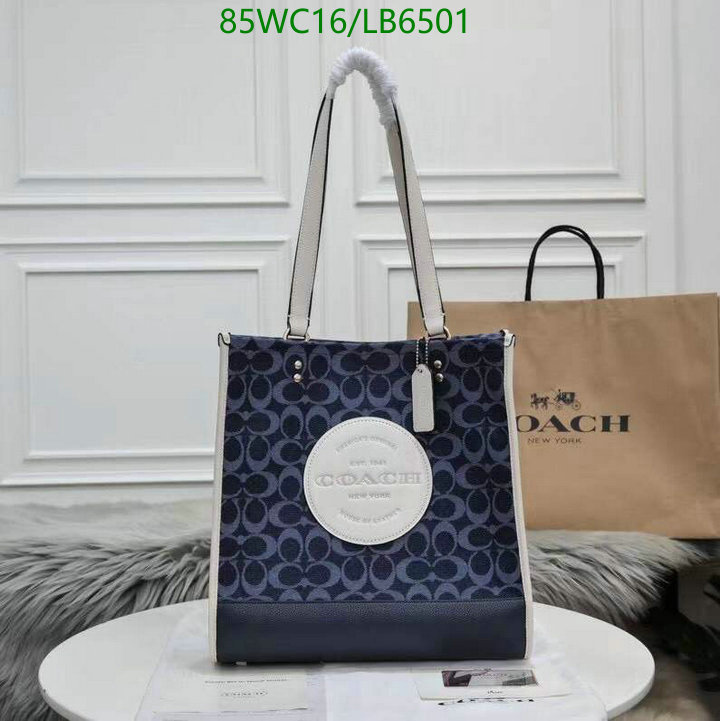 Coach Bag-(4A)-Tote-,Code: LB6501,$: 85USD