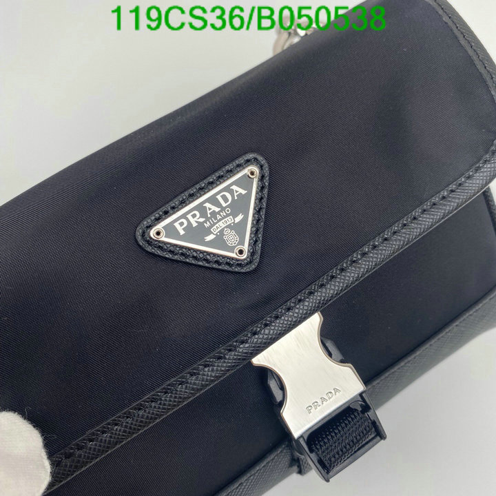 Prada Bag-(Mirror)-Diagonal-,Code: B050538,$: 119USD