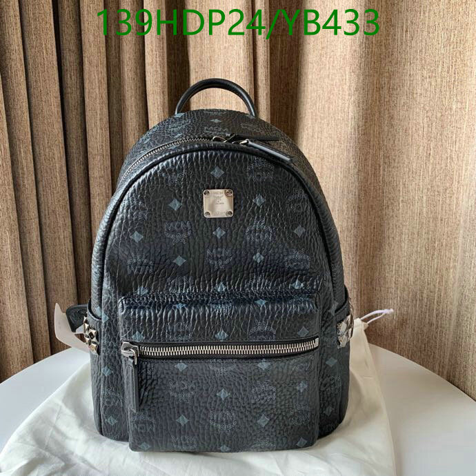 MCM Bag-(Mirror)-Backpack-,Code: YB433,