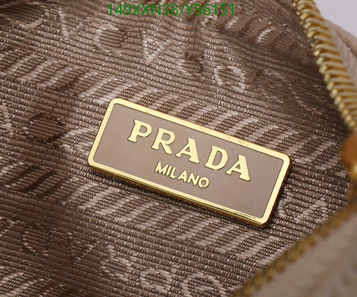 Prada Bag-(Mirror)-Re-Edition 2005,Code: YB6151,$: 149USD