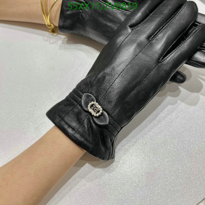 Gloves-Chanel, Code: ZV8819,$: 55USD