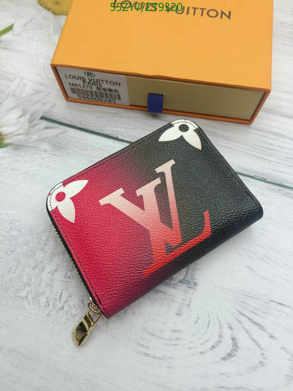 LV Bags-(4A)-Wallet-,Code: ZT9320,$: 55USD