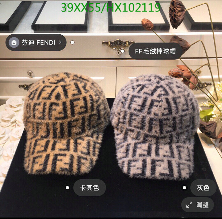 Cap -(Hat)-Fendi, Code: HX102119,$: 39USD