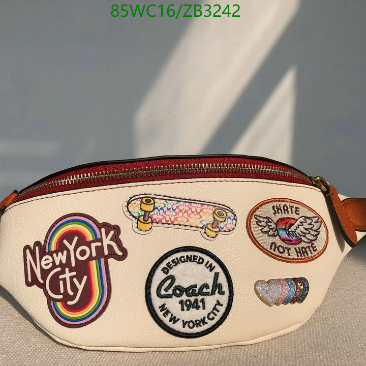 Coach Bag-(4A)-Belt Bag-Chest Bag--,Code: ZB3242,$: 85USD