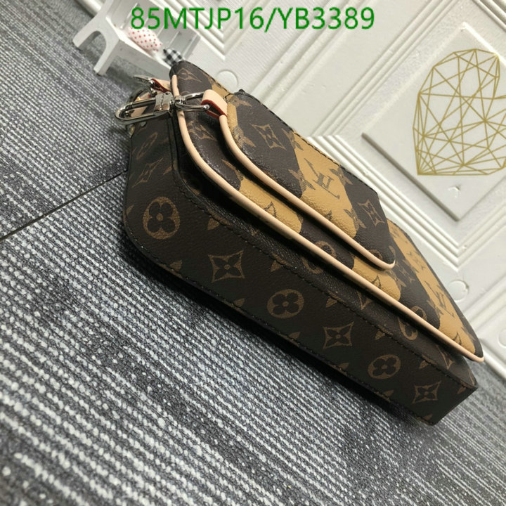 LV Bags-(4A)-Pochette MTis Bag-Twist-,Code: YB3389,$: 85USD