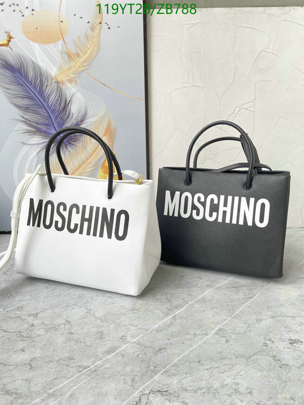 Moschino Bag-(Mirror)-Handbag-,Code: ZB788,$: 119USD