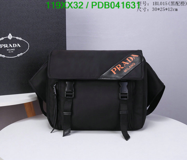 Prada Bag-(Mirror)-Diagonal-,Code: PDB041631,$: 119USD