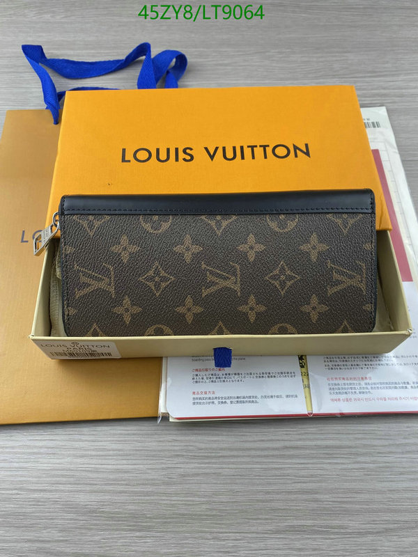 LV Bags-(4A)-Wallet-,Code: LT9064,$: 45USD