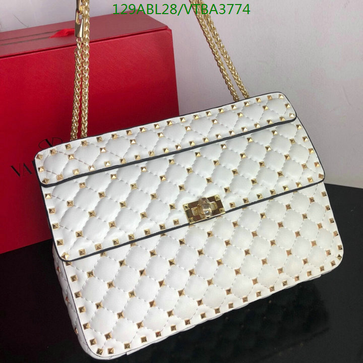 Valentino Bag-(4A)-Rockstud Spike-,Code: VTBA3774,$: 129USD