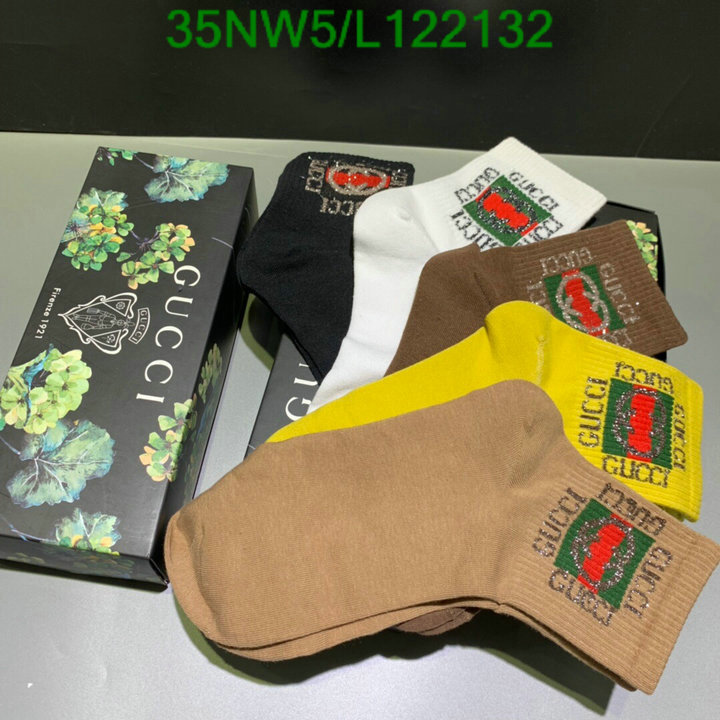 Sock-Gucci, Code: L122132,$: 35USD