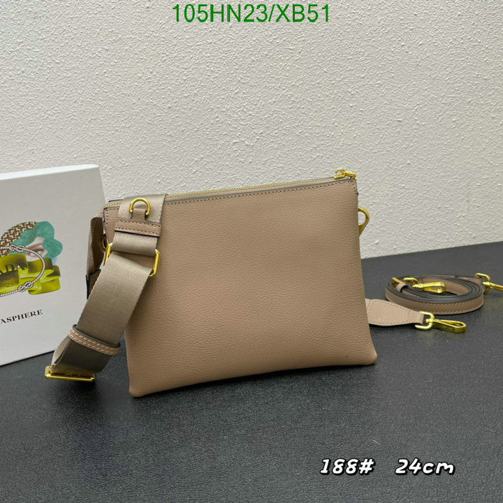 Prada Bag-(4A)-Diagonal-,Code: XB51,$: 105USD