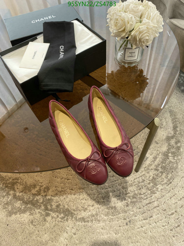 Chanel-Ballet Shoes,Code: ZS4783,$: 95USD