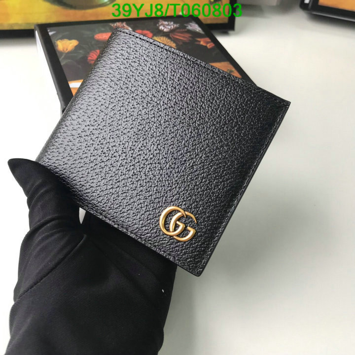 Gucci Bag-(4A)-Wallet-,Code: T060803,$: 39USD