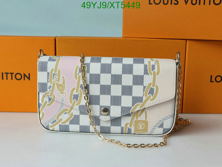 LV Bags-(4A)-Wallet-,Code: XT5449,$: 49USD