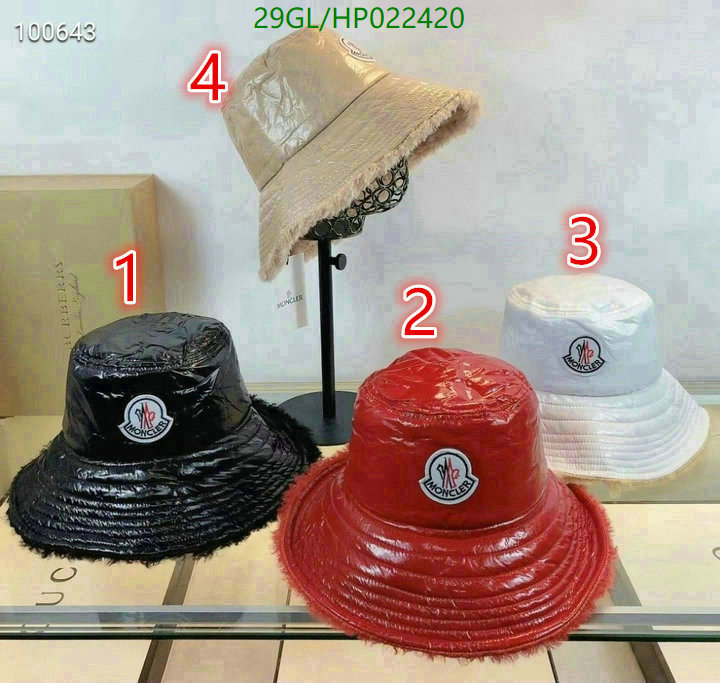 Cap -(Hat)-Moncler, Code: HP022420,$: 29USD