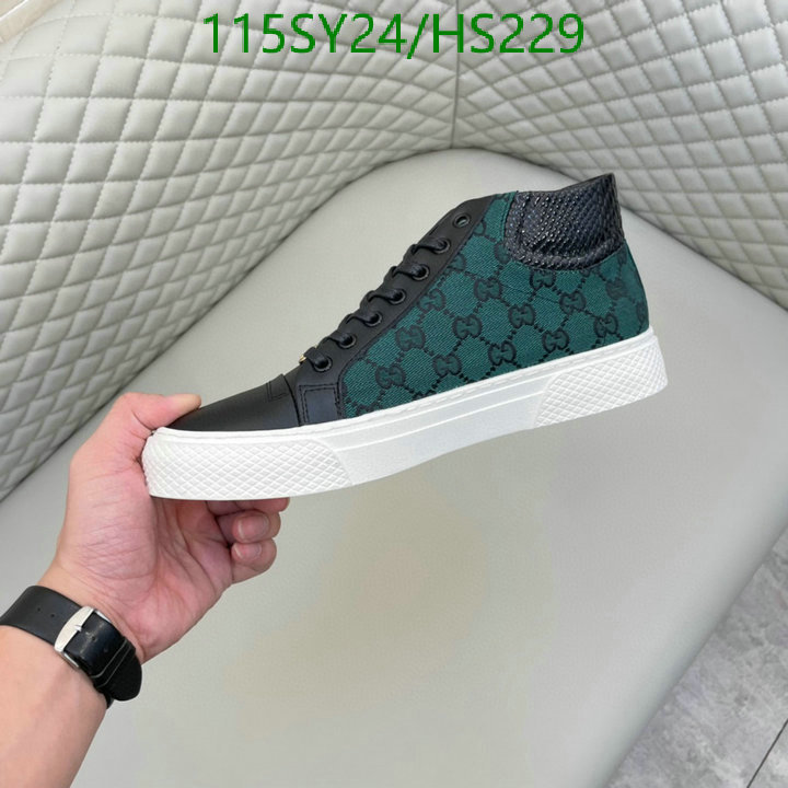 Men shoes-Gucci, Code: HS229,$: 115USD