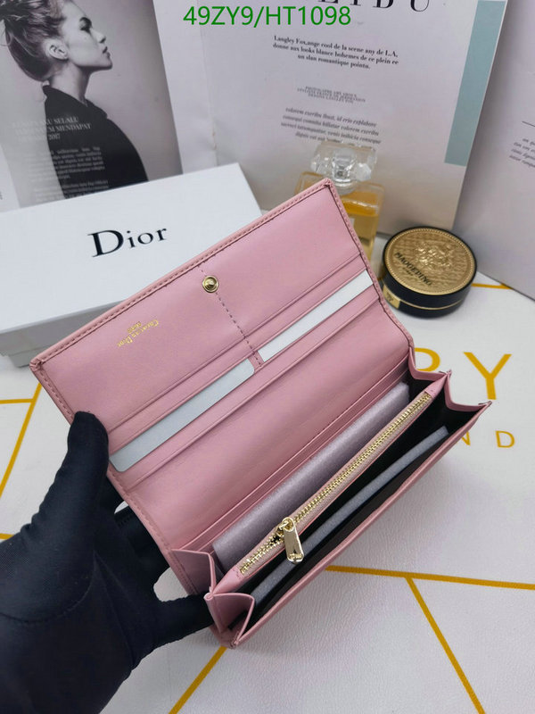 Dior Bags-(4A)-Wallet,Code: HT1098,$: 49USD
