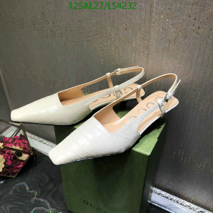 Women Shoes-Gucci, Code: LS4232,$: 125USD