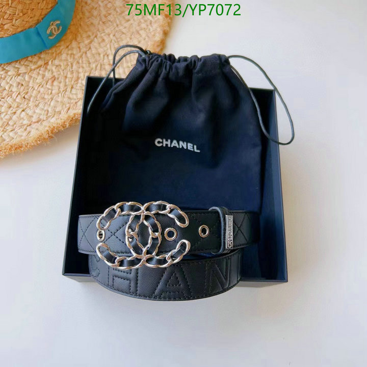 Belts-Chanel,Code: YP7072,$: 75USD