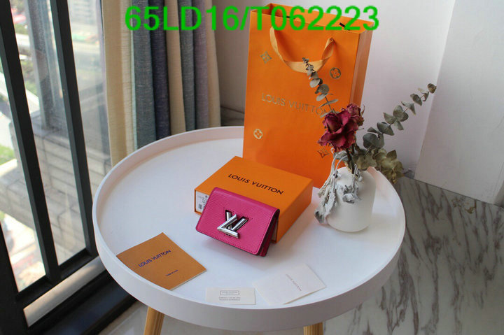 LV Bags-(Mirror)-Wallet-,Code: T062223,$: 65USD