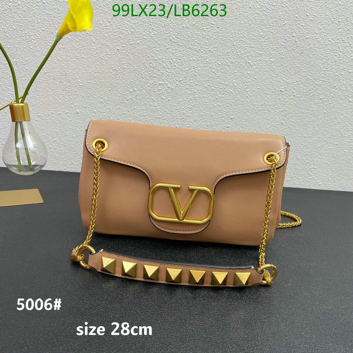 Valentino Bag-(4A)-LOC-V Logo ,Code: LB6263,$: 99USD