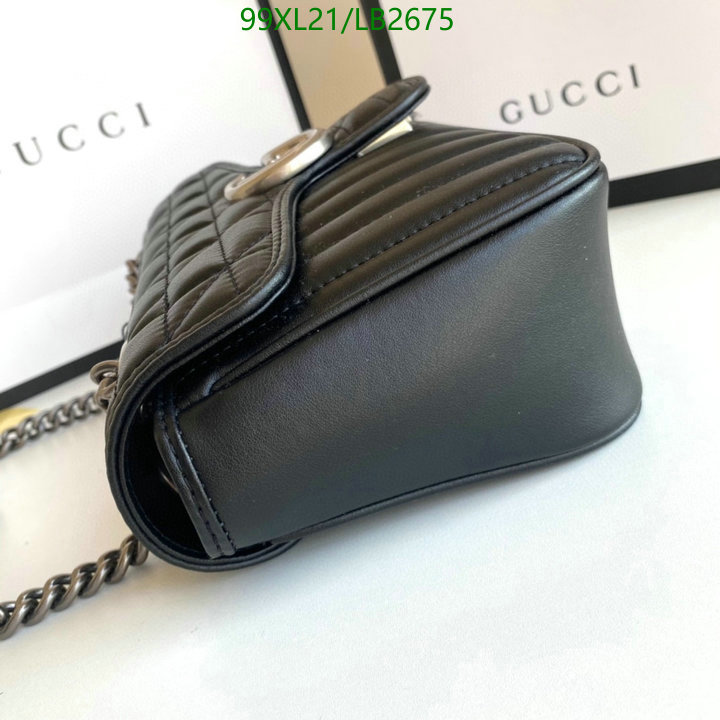 Gucci Bag-(4A)-Marmont,Code: LB2675,$: 99USD