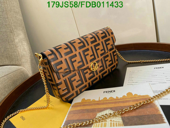 Fendi Bag-(Mirror)-Diagonal-,Code: FDB011433,$: 179USD