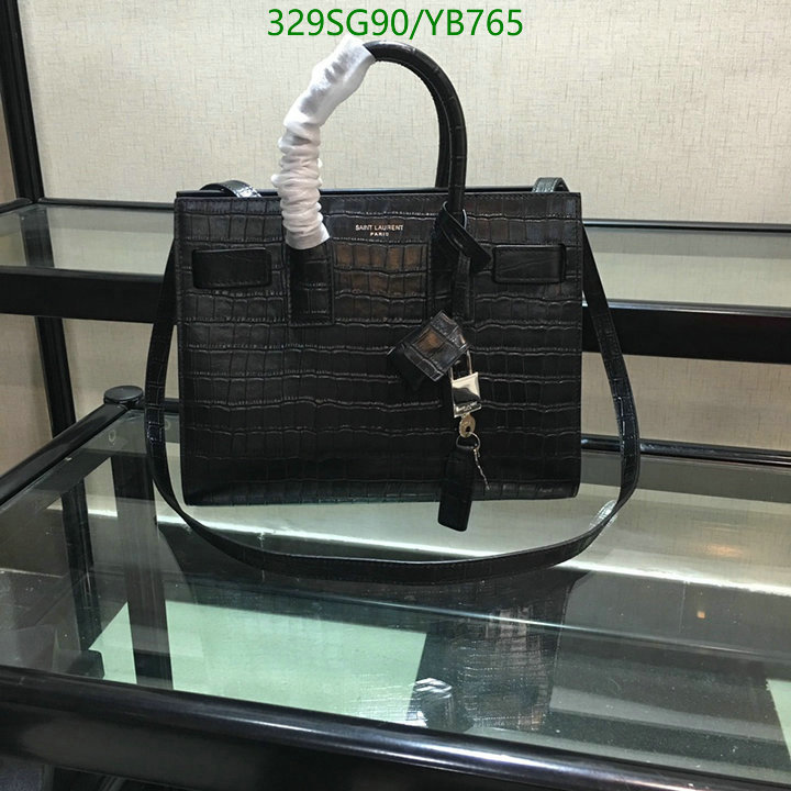 YSL Bag-(Mirror)-Handbag-,Code: YB765,