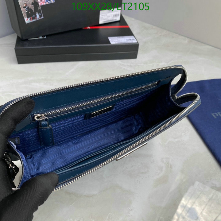 Prada Bag-(Mirror)-Wallet-,Code: LT2105,$: 109USD