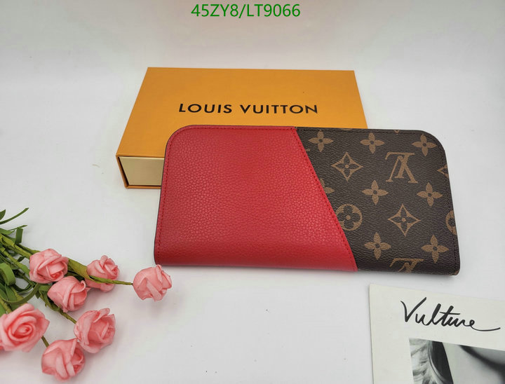 LV Bags-(4A)-Wallet-,Code: LT9066,$: 45USD