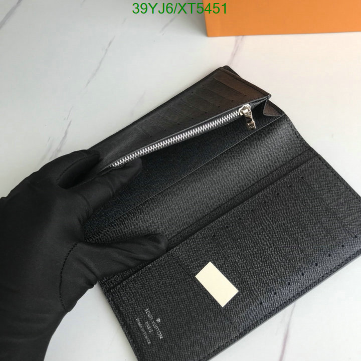 LV Bags-(4A)-Wallet-,Code: XT5451,$: 39USD