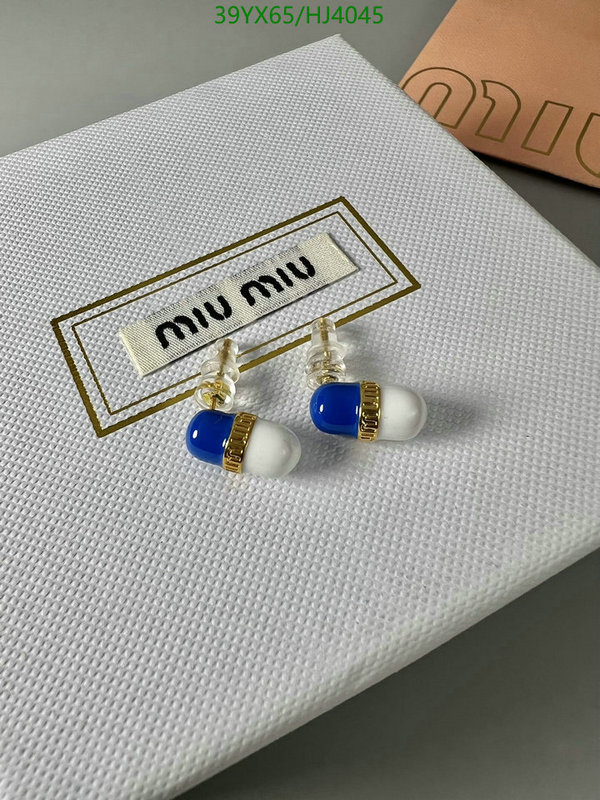 Jewelry-MiuMiu, Code: HJ4045,$: 39USD