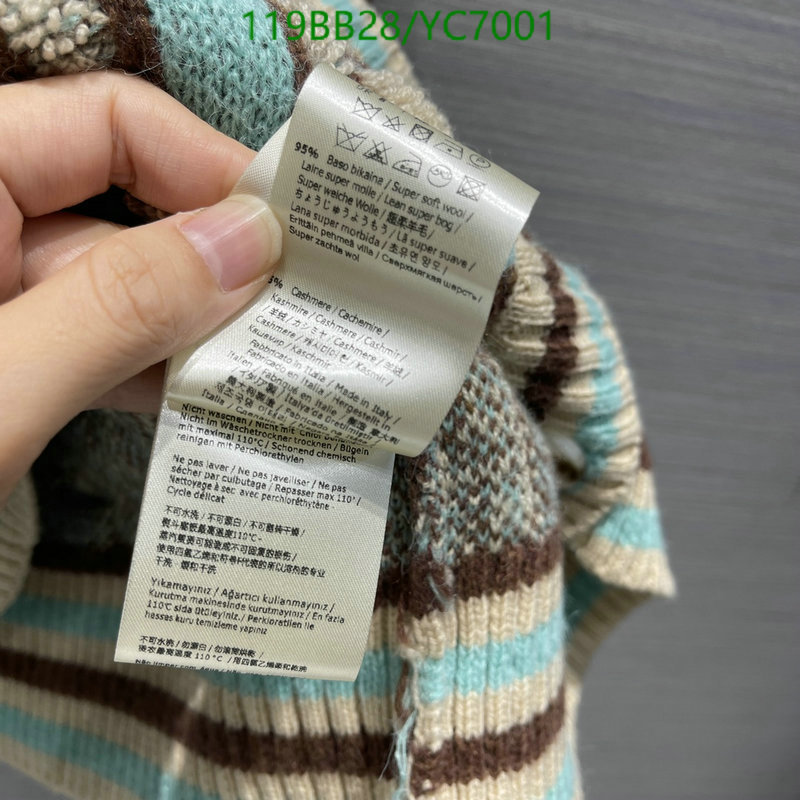 Clothing-Fendi, Code: YC7001,$: 119USD