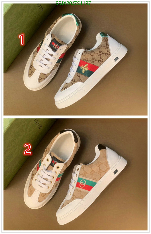 Men shoes-Gucci, Code: ZS1197,$: 99USD