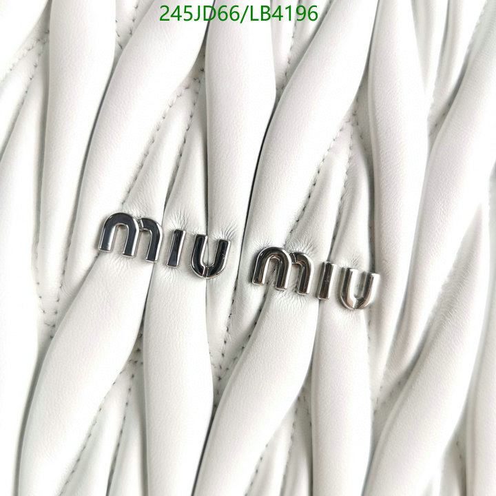 Miu Miu Bag-(Mirror)-Diagonal-,Code: LB4196,$: 245USD