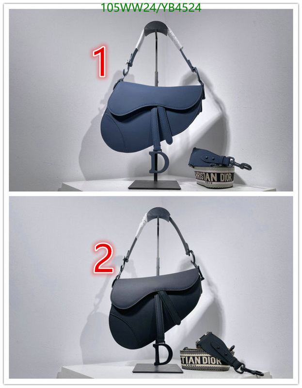Dior Bags-(4A)-Saddle-,Code: YB4524,$: 105USD