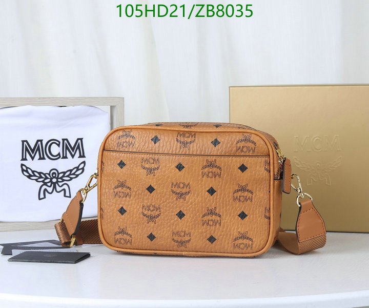 MCM Bag-(Mirror)-Diagonal-,Code: ZB8035,$: 105USD