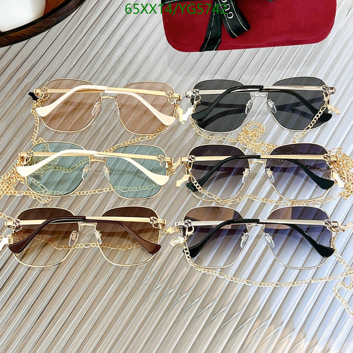 Glasses-Gucci, Code: YG5742,$: 65USD
