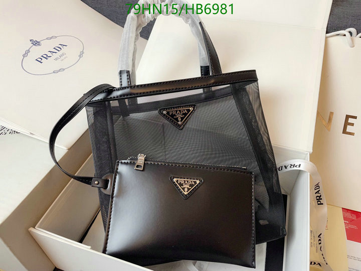 Prada Bag-(4A)-Handbag-,Code: HB6981,$: 79USD