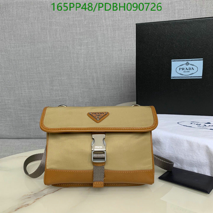 Prada Bag-(Mirror)-Diagonal-,Code:PDBH090726,$:165USD