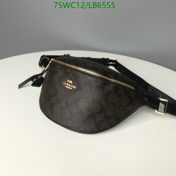 Coach Bag-(4A)-Belt Bag-Chest Bag--,Code: LB6555,$: 75USD