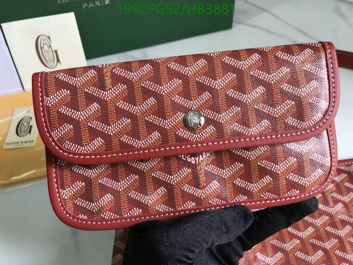 Goyard Bag-(Mirror)-Handbag-,Code: HB3881,$: 199USD