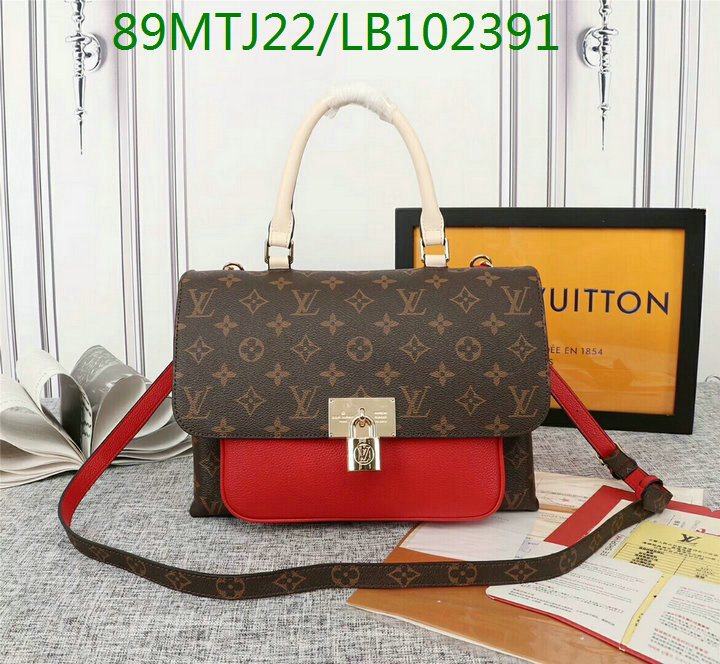 LV Bags-(4A)-Handbag Collection-,Code: LB102391,$:89USD