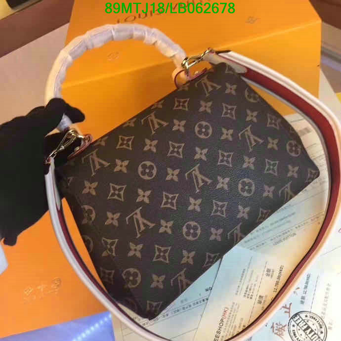 LV Bags-(4A)-Handbag Collection-,Code: LB062678,$: 89USD
