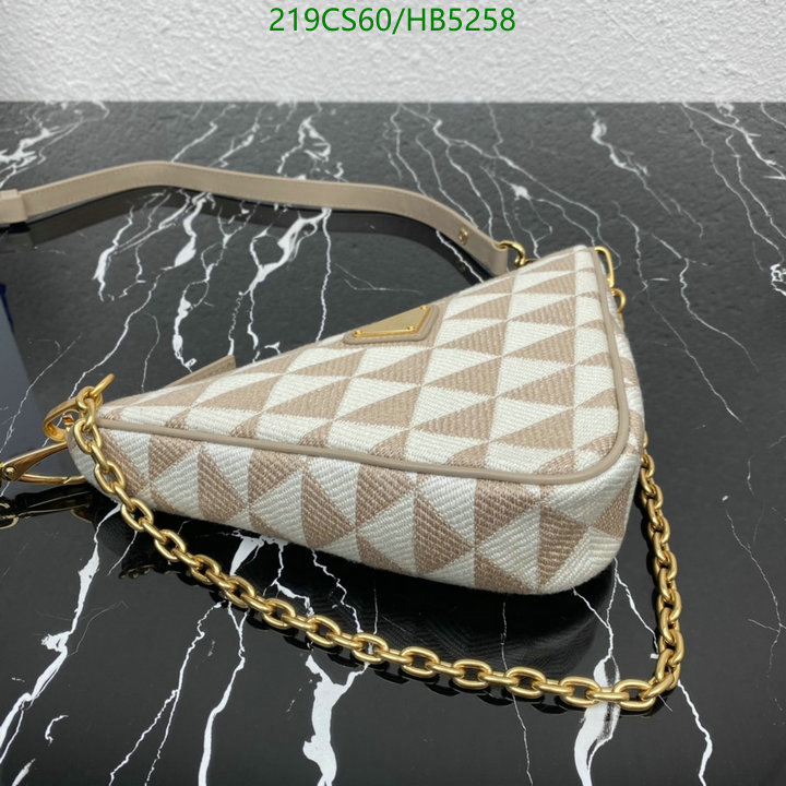 Prada Bag-(Mirror)-Triangle,Code: HB5258,$: 219USD