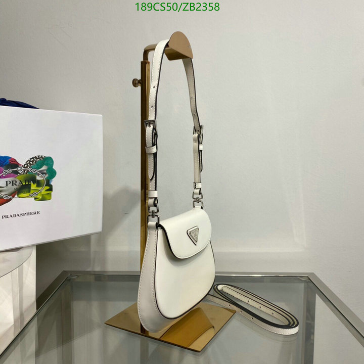 Prada Bag-(Mirror)-Cleo,Code: ZB2358,$: 189USD