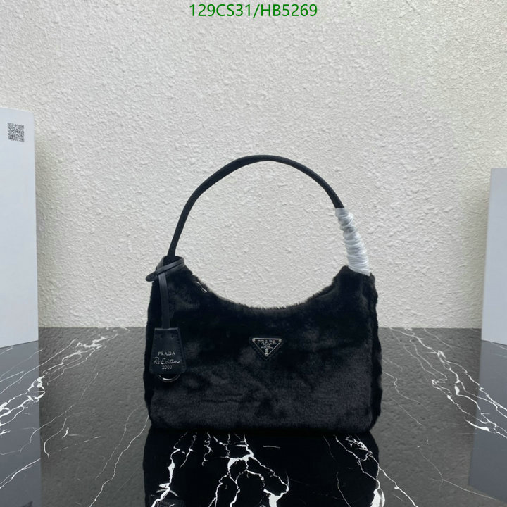 Prada Bag-(Mirror)-Re-Edition 2000,Code: HB5269,$: 129USD