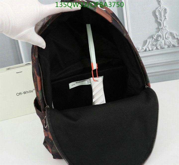 Off-White Bag-(Mirror)-Backpack-,Code: OFBA3750,$: 135USD