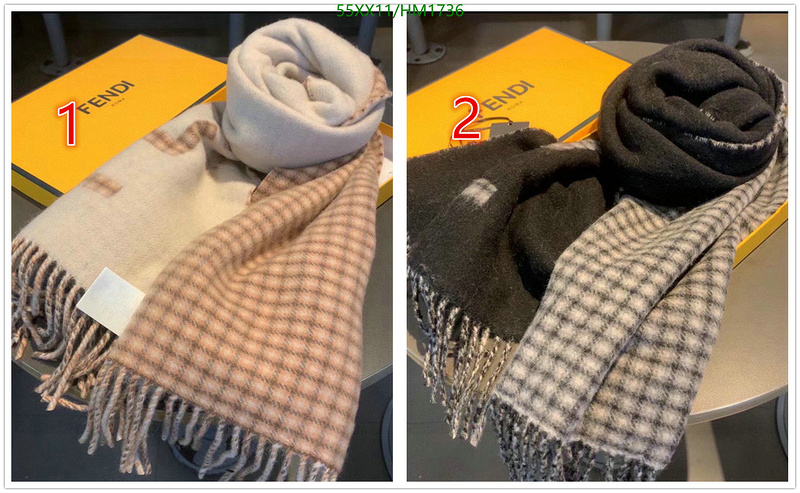 Scarf-Fendi, Code: HM1736,$: 55USD